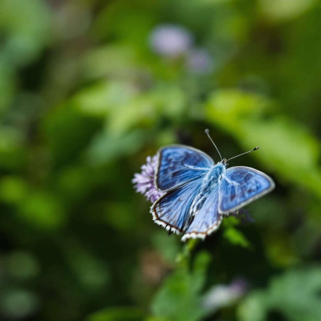 blue butterfly