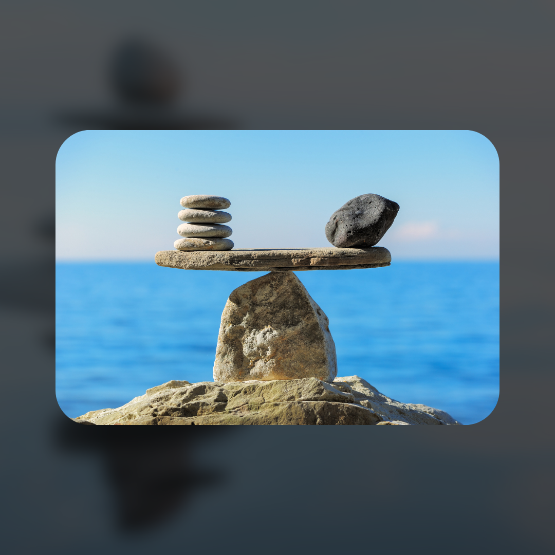 stones balancing