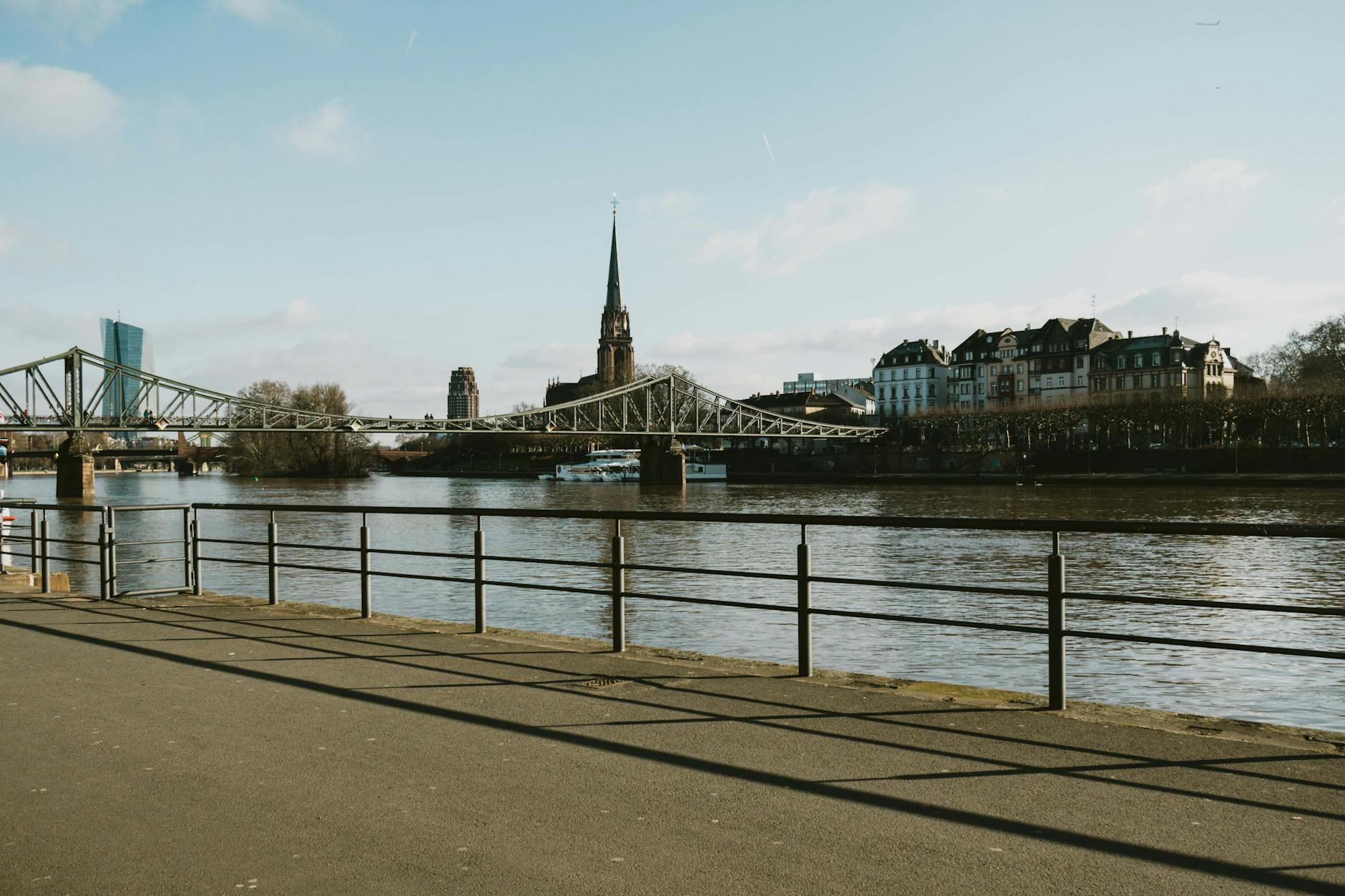 buildings by the river